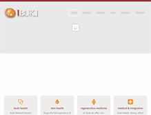 Tablet Screenshot of ibukihealth.com